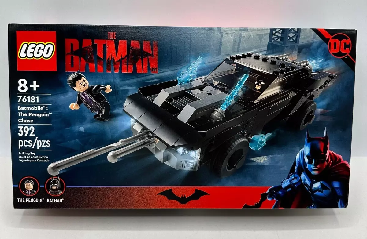 The Batman Batmobile: The Penguin Chase Lego Set 76181 DC 2022 Toy Car  Model