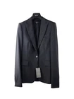 HUGO BOSS NAVY WOOL BUSINESS "JUICY5" BLAZER JACKET SIZE 8 BRAND NEW $575.00