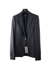 HUGO BOSS NAVY WOOL BUSINESS JUICY5 BLAZER JA...