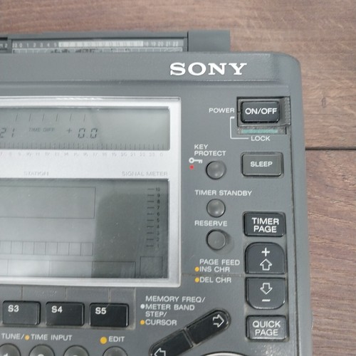 SONY ICF-SW77 FM STEREO/LW/MW/SW PLL SYNTHESIZED RECEIVER (***READ***) - Picture 8 of 22