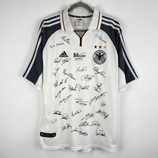 Germany 2000/2002 Vintage Squad Adidas Home Football Shirt Soccer Jersey Size XL