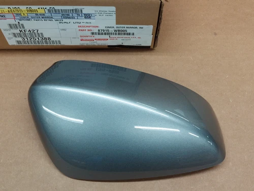 OEM 2016 SCION IA PASSENGER SIDE MIRROR COVER ALUMINUM METALLIC 38P