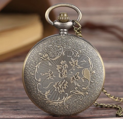 Pikachu Pokemon Retro Pocket Watch Chain Quartz Necklace ! π¬π§ - Picture 2 of 3