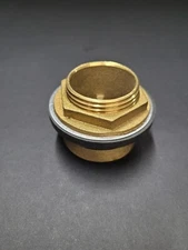 Kissler & Co 1-1/4" Brass Closet(Toilet) Spud 57-0515