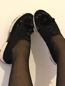 kurt geiger embellished trainers