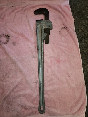 #ad RIDGID Model 836 36quot; Aluminum Straight Pipe Wrench 31110 $100.00