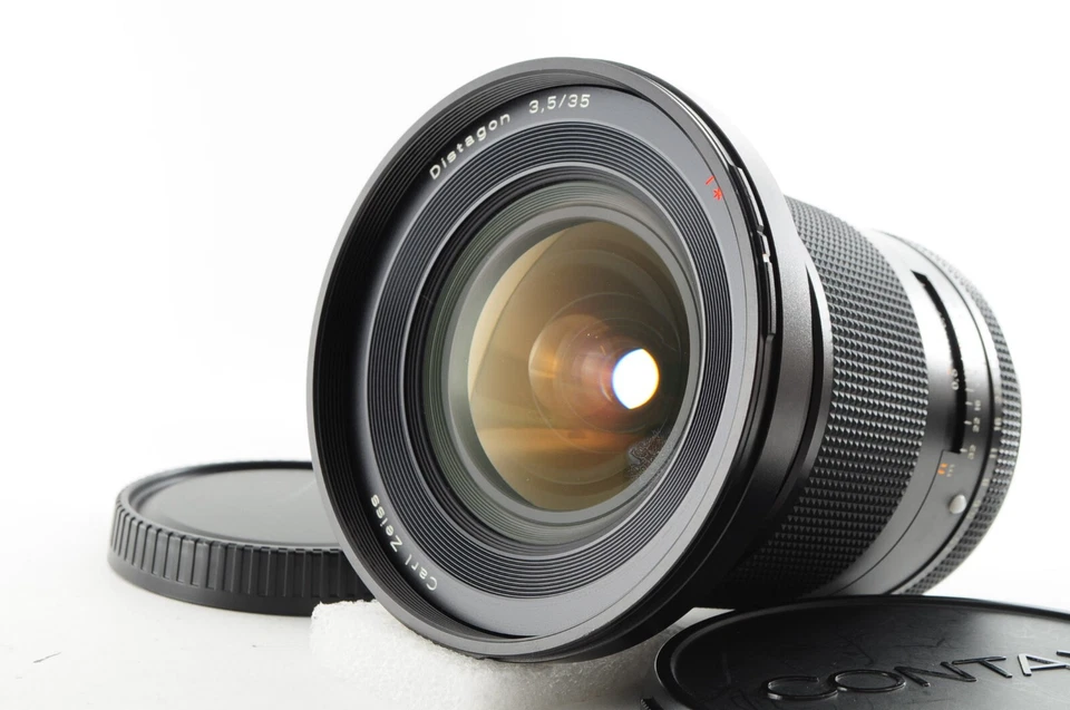 [Near Mint] Contax Carl Zeiss Distagon T* 35mm F/3.5 Lens For Contax From JAPAN - Image 4 of 4