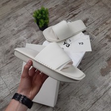 Adidas Y-3 Water Slides White FZ6424 Size 8 US