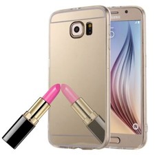 Custodia cellulare per Samsung Galaxy S6 Edge custodia protettiva back cover bumper astucci oro