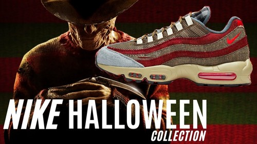 👻 NIKE AIR MAX 95 "FREDDY KRUEGER" HALLOWEEN-UK 7/US 8/EU/IT 41 👻 ED. LIMITATA - Bild 1 von 4