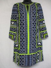 Vince Camuto Women's Printed Keyhole Shift Dress Size 6 g2