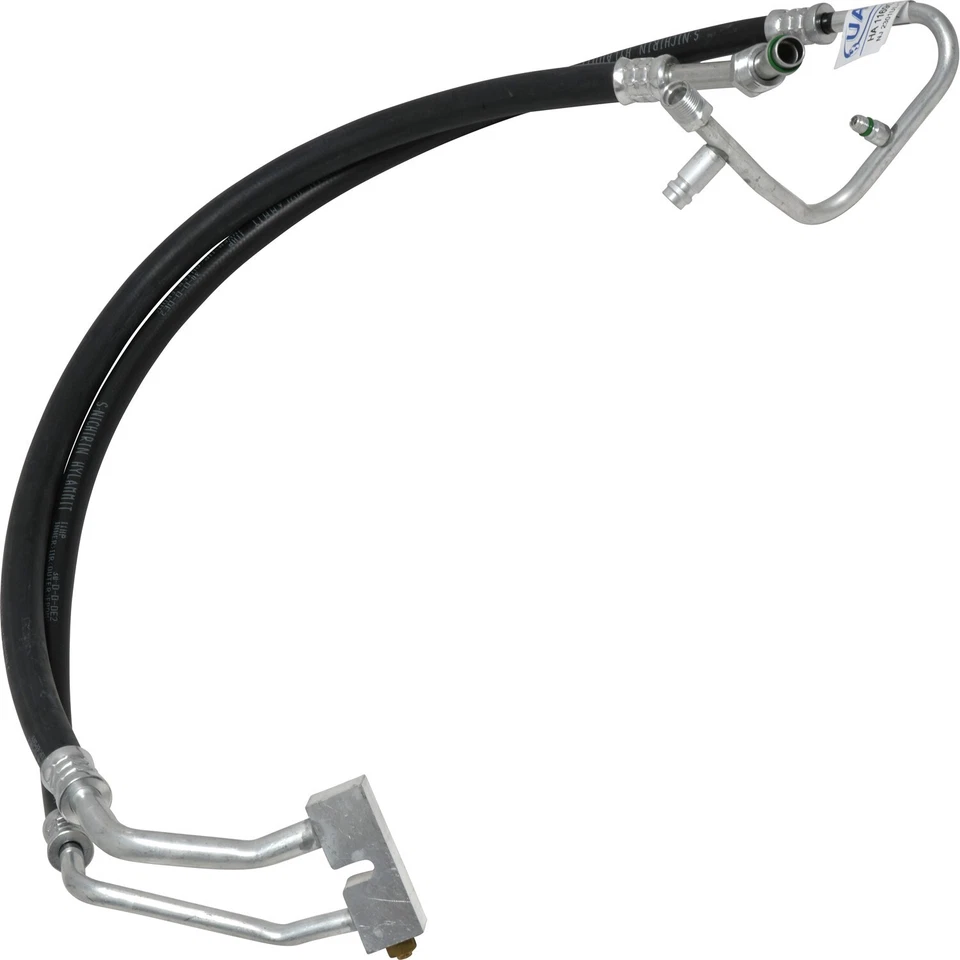 适用于 1999 - 2001 年福特 E-350 Super Duty 7.3L 空调歧管软管组件 UAC 2000 — 第 2/2 张图片