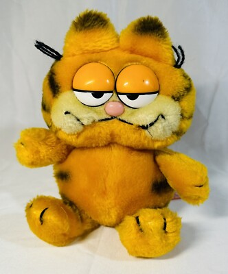 Garfield The Cat OG Vintage Plush Stuffed Animal Toy by Fun Farm