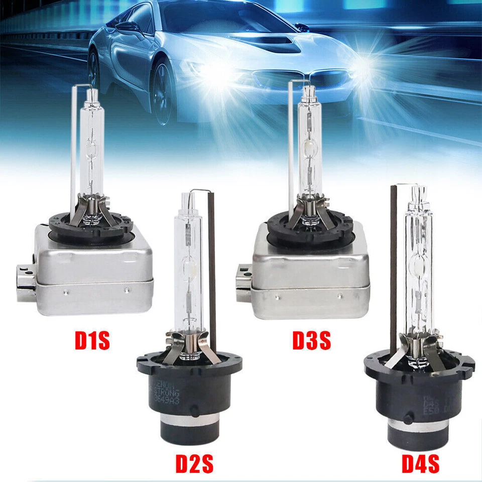 2pcs D1S D2S D3S D4S HID Xenon Headlight Lights Bulbs Replace 6000K 8000K 10000K - Image 3 of 4
