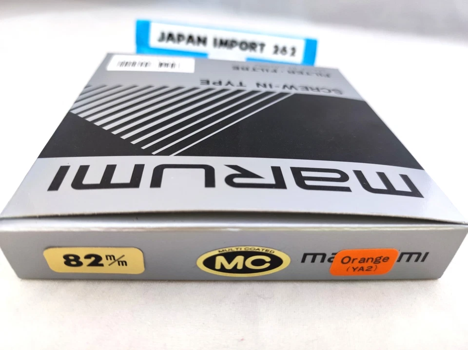 MARUMI Camera Filter MC-YA2 82mm for monochrome photography 005142 Brand new!! - Image 3 of 4