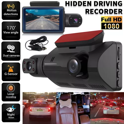 1080P Car DVR Video Dashcam FHD Auto Kamera KFZ Nachtsicht Recorder G-sensor Cam - Bild 2 von 22