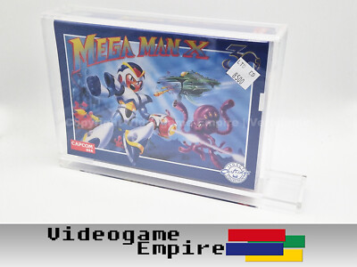 1x ACRYL BOX (UV) für [iam8Bit Legacy Cartridge] SNES OVP Format Schutzhülle
