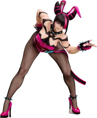 B-style Street Fighter 6 Juri Han Bunny Ver. 1/4 Figure JAPAN OFFICIAL