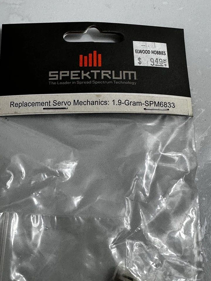 Spectrum Replacement Servo Mechanics 1.9- Gram- SPM6833 - Image 3 of 3