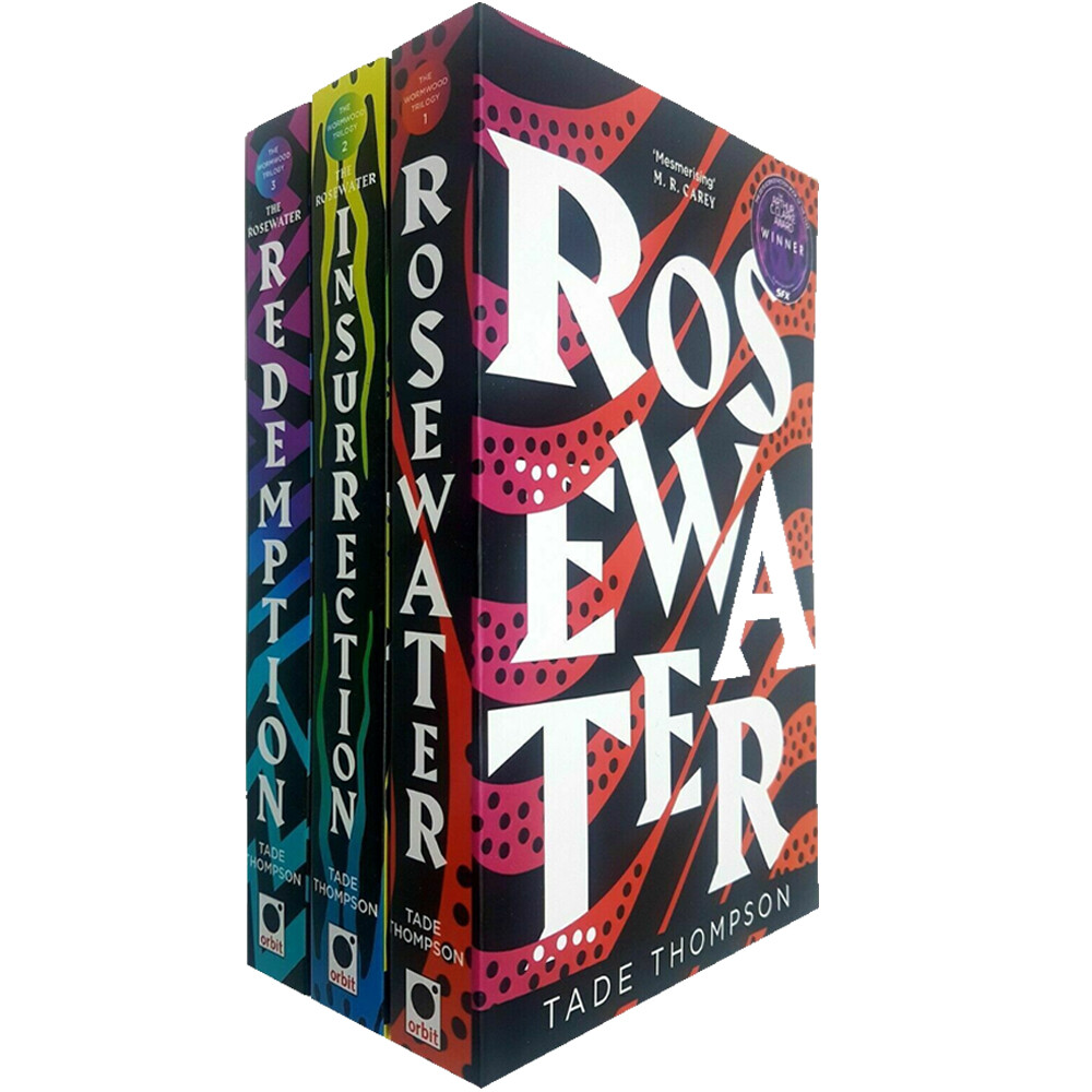 Tade Thompson 3 Books Collection Set Rosewater Redemption,Rosewater Insurrection