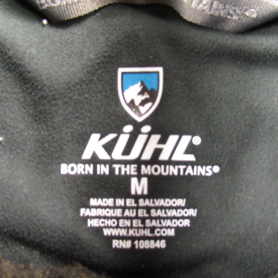 Suéter Kuhl Para Hombre Mediano Manga Larga 1/4 Cremallera Informal Exterior Marrón Foto 4 de 4