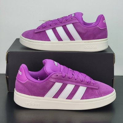 Adidas Grand Court Women's Size 9 Athletic Shoes Pink White Casual Sneakers