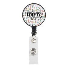 Healthcare Worker ID Retractable Holder Medical Doctor Badge Reel Nurse Appre...