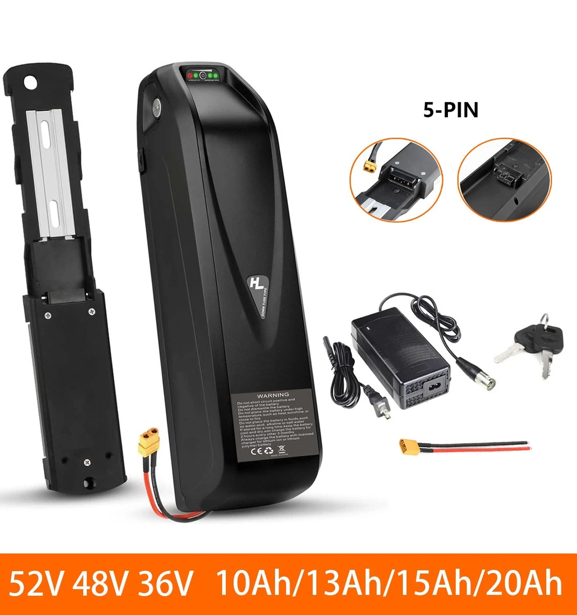 Unità Combinate Batteria Power Corno Fanale 36V E - Scooter Universale HMParts