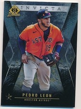 PEDRO LEON 2021 BOWMAN INVICTA #BI-9 HOUSTON ASTROS BASEBALL MINT