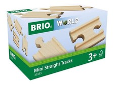 Brio Straight Track 54Mm (33333) For Ages 3 And Up. [Toy, Wooden Toy, Wooden Tr_