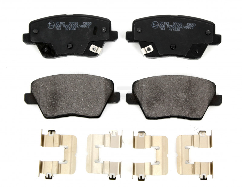 Plaquettes de frein arriere compatible Kia Hyundai garniture organique anti-bruit