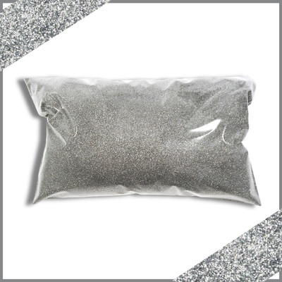 6oz Chrome Silver  .004'' Metal Flake, Very Fine Pro Auto Paint Additive (177ml)