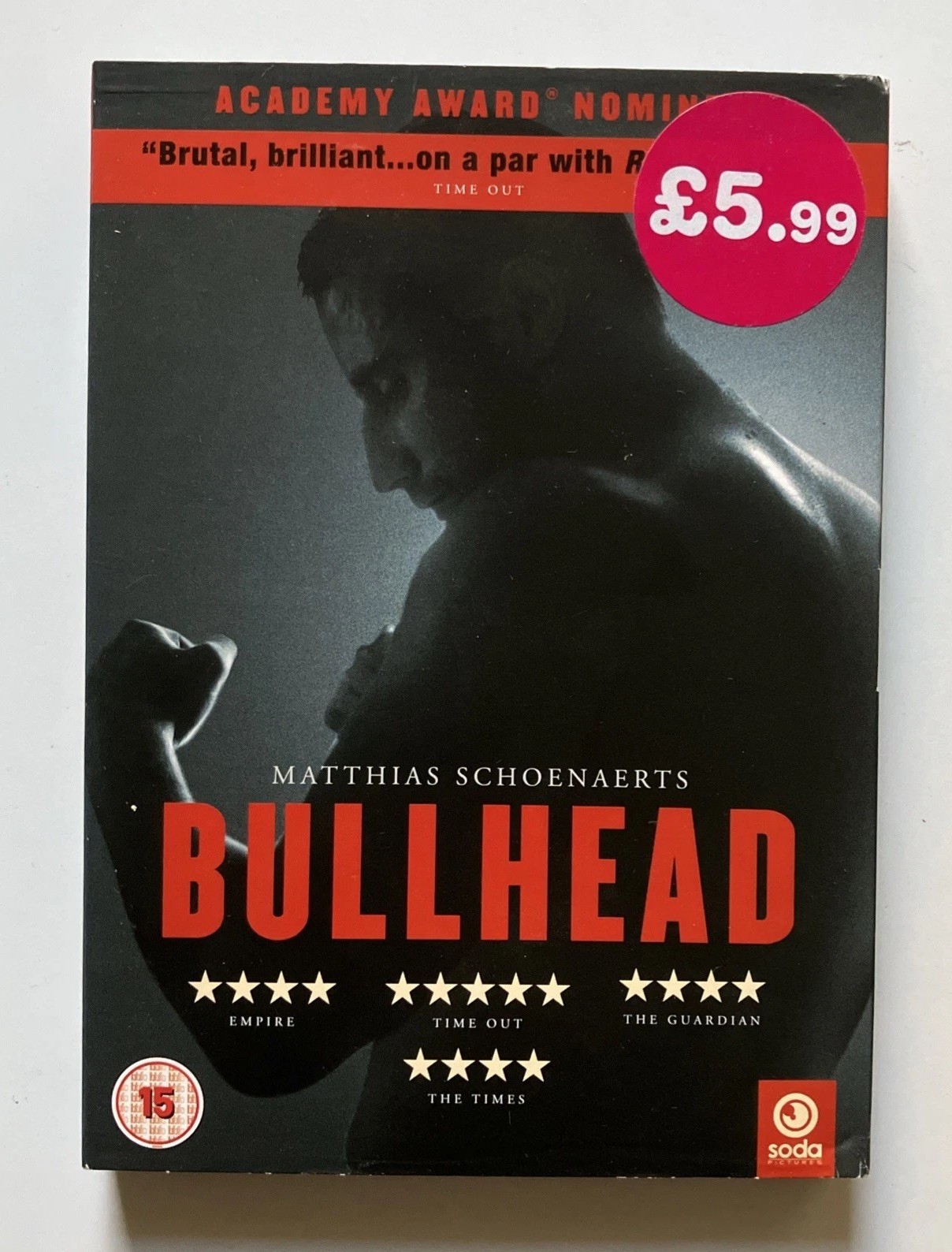 Bullhead (DVD) Matthias Schoenaerts, Roskam (DIR) with slipcover