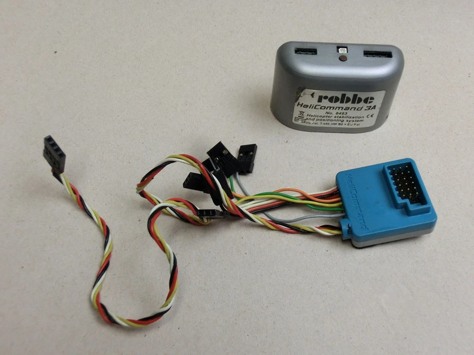 Hubschrauber Stabilisierung robbe Heli Command 3A Captron Gyro Kreisel Stabi - Bild 3 von 4