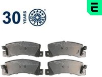 Optimal BP-09807 Bremsbelagsatz FüR Scheibenbremse Bremsbelagsatz