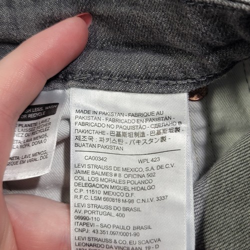 Levis 541 Jeans Herren 32x30 grau sportlich Tapered Fit Stretch Freizeit Skate Denim - Bild 5 von 13