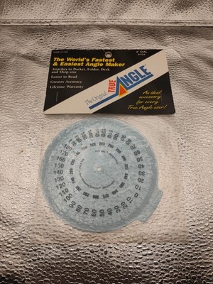 TRUE ANGLE MAKERS, 4 inch dial Sealed New
