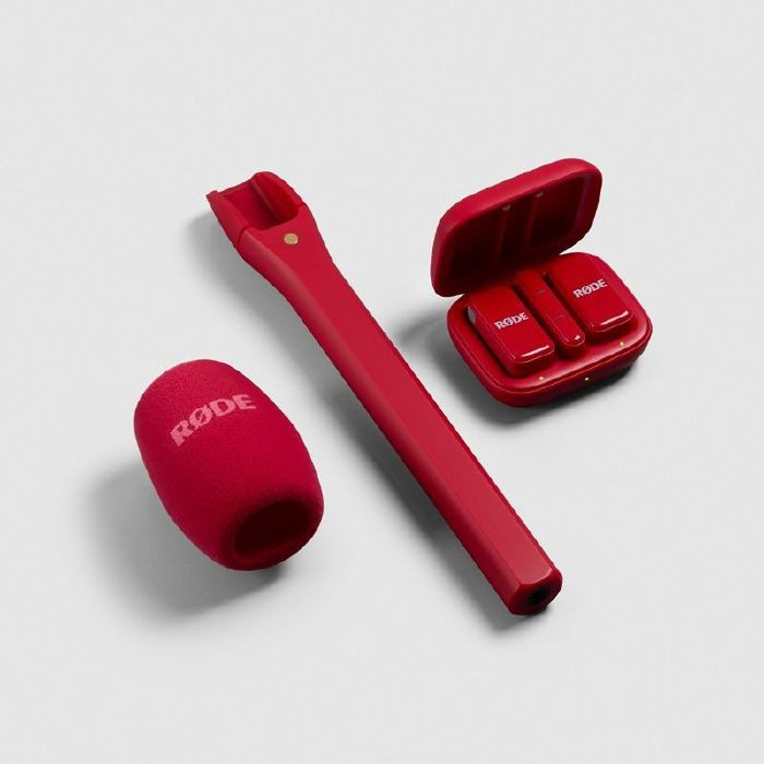 Rode Interview Micro Handheld Adaptor for Wireless Micro (red)