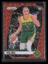Nika Muhl 2024 Prizm Orange Laser #75 RC Seattle Storm