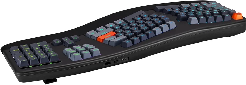 Adesso EasyTouch 1500 Wired / Wireless Ergonomic Mechanical Keyboard - Image 4 of 4