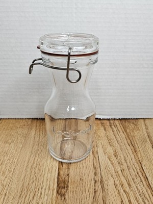 Luigi Bormioli Lock-Eat Carafe Juice Jar Versatile Glass Container Made In Italy