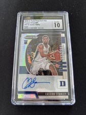 2020-21 Prizm Draft Picks Cassius Stanley Prospect Auto RC Hyper #PA-CS CSG 10