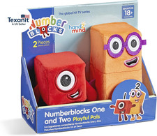 Numberblocks One  Two Playful Pals, Plush Figure Toys, Numbers for Toddlers, Pr