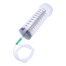 Siringa Misurazione Nutrienti Idroponica Plastica Grande 500ml Riutilizzabile B2