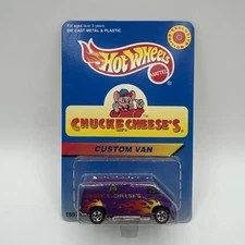 Hot Wheels 1997 Chuck E Cheese's Custom Van 16979 Exclusive Edition