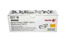 Xerox Phaser 6000/6010 106R01629 Yellow Toner Cartridge WorkCentre 6015 - NEW