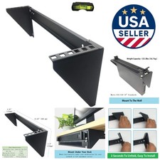 19 Inch 2U Heavy Duty Wall Mount Server Rack - 125 lb Capacity, No Assembly