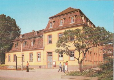 Weimar, Wittumspalais, interessante alte AK