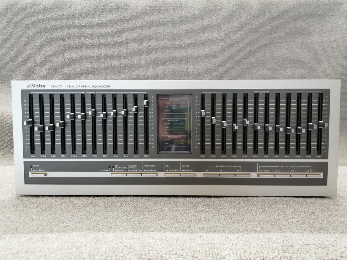 Victor SEA-70 Graphic Equalizer Used from Japan | eBay