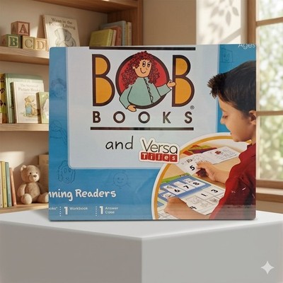 hand2mind Learn to Read with Bob Books & VersaTiles Beginning Readers Set Sealed
